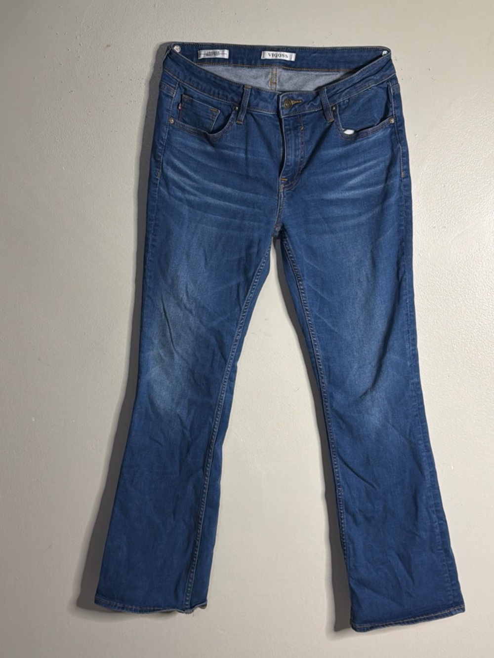 Vigoss Women's Medium Blue Bootcut Jeans